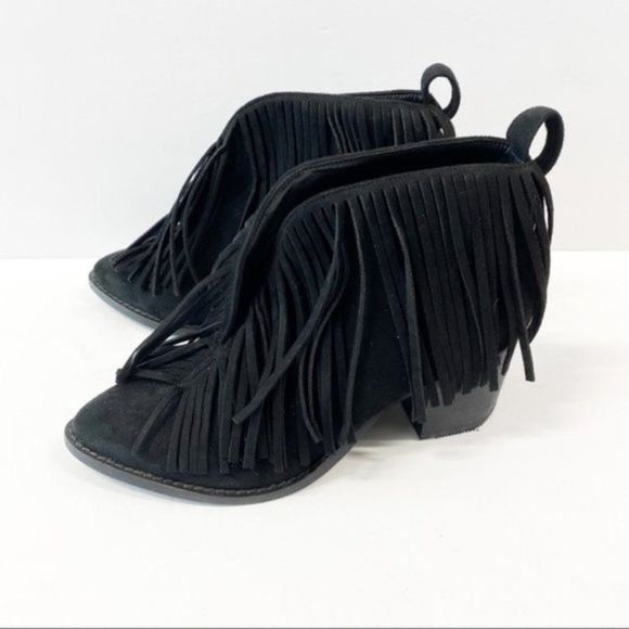 Size 7 Suede Ankle Booties - Picture 4 of 7